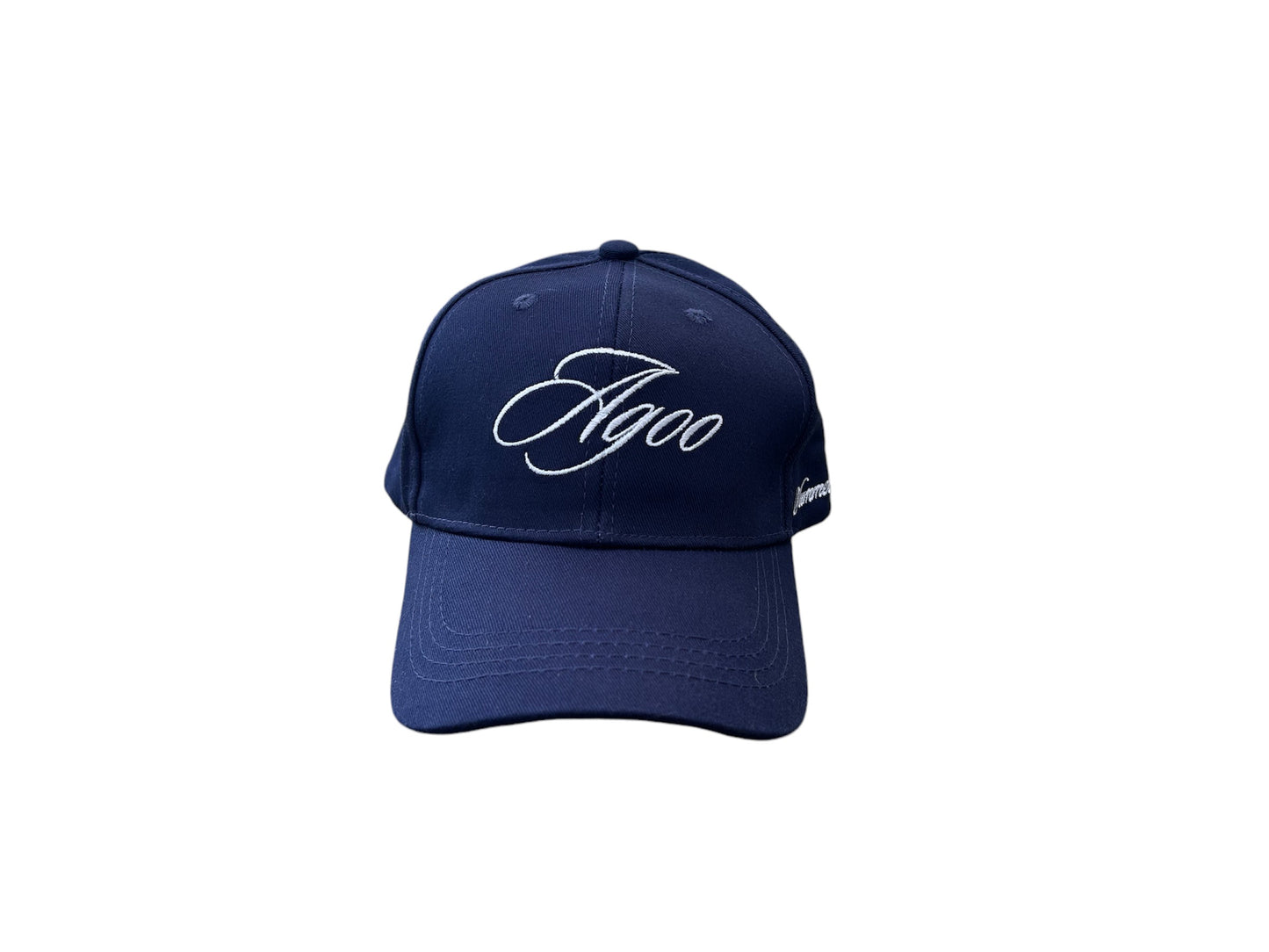 Agoo embroidered baseball Cap - Navy